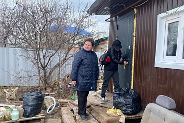 Ликвидируются последствия паводка